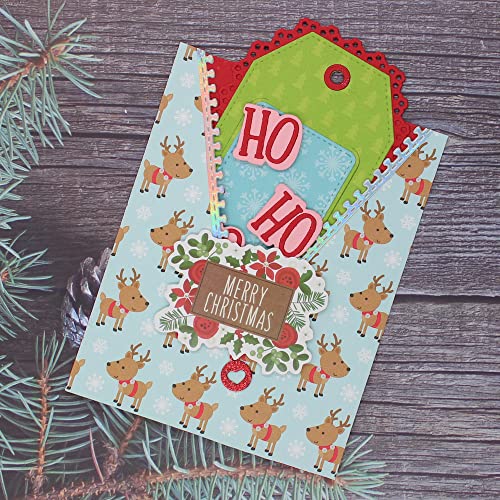 ZFPARTY Metall-Stanzformen mit Reißverschluss, für Bastelarbeiten, Scrapbooking, dekorative Prägung, DIY-Papierkarten von ZFPARTY