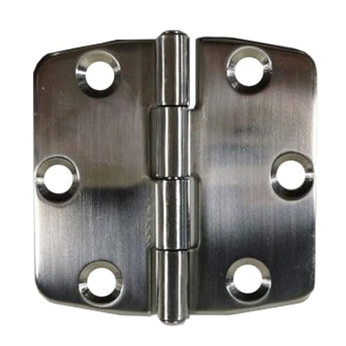 ZFQOOZD Marine Boot Edelstahl 6 LÖCHER TÜR SCHARNIER 2,9x2,9 Zoll für Home Schrank Motorradzubehör ZFQOOZD Marine Boot Edelstahl 6 LÖCHER TÜR SCHARNIER 2,9x2,9 Zoll für Home Schrank Motorradzubehör von ZFQOOZD