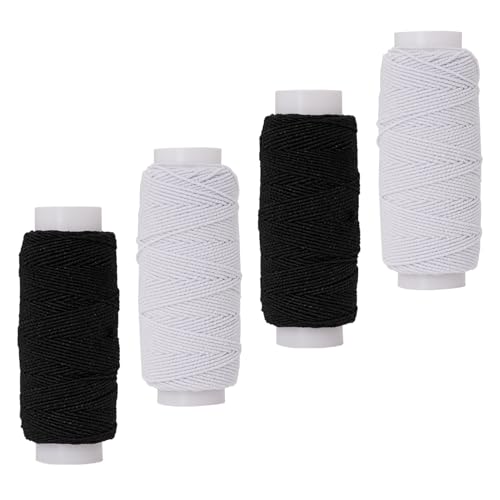 4 Bände Elastisches Nähgarn,elastischer Faden zum Nähen,Kann zur Kostümherstellung,Elastizität Sewing Thread,verwendet Werden, auch für Perlenarmbänder, Halsketten und Schmuckhandwerk geeignet. 4 Bände Elastisches Nähgarn,elastischer Faden zum Nähen,Kann zur Kostümherstellung,Elastizität Sewing Thread,verwendet Werden, auch für Perlenarmbänder, Halsketten und Schmuckhandwerk geeignet. von ZFRITP