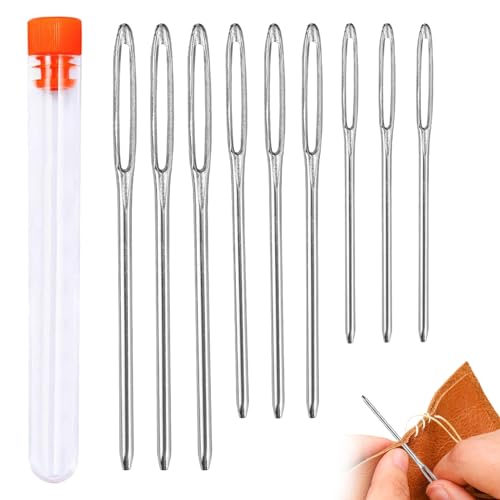 9 Stücke Sticknadeln Stumpf,Stopfnadel,Wollnadel,Stopfnadeln Mit Großem Öhr,Sticknadeln,Sticknadel,Wollnadel Zum Vernähen,Stopfnadeln,Große Nähen Nadel Für Hand Nähen Leder Handwerk 9 Stücke Sticknadeln Stumpf,Stopfnadel,Wollnadel,Stopfnadeln Mit Großem Öhr,Sticknadeln,Sticknadel,Wollnadel Zum Vernähen,Stopfnadeln,Große Nähen Nadel Für Hand Nähen Leder Handwerk von ZFRITP