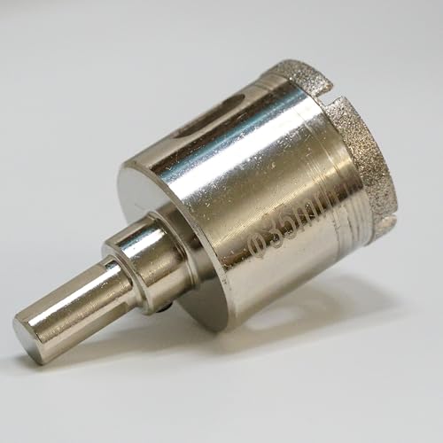 ZFYQ Diamantbohrer, Ø35 mm Diamant Lochsägen mit Pilotbohrer, Kohlenstoffstahl zum Bohren von Fliesen, Glas, Porzellan, Marmor, Keramik ZFYQ Diamantbohrer, Ø35 mm Diamant Lochsägen mit Pilotbohrer, Kohlenstoffstahl zum Bohren von Fliesen, Glas, Porzellan, Marmor, Keramik von ZFYQ