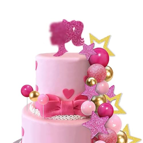 Prinzessin Cake Topper, 36 StüCk Prinzessin Party Kuchen Dekoration, Prinzessin Cupcake Tortenaufsatz FüR Geburtstagsfeier Cupcake-Dekoration FüR Geburtstag Party Kinder von ZGCXRTO