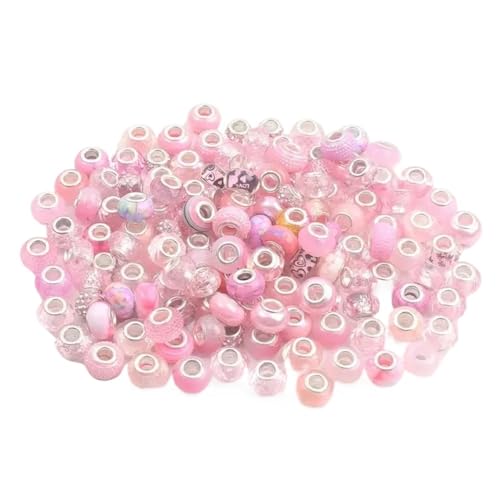 ZGCrumphant 10/31/62 Stück Perlen-Schmuckherstellungsset mit großem Loch, DIY-Fußkette, Armband, Ohrringe, Schlüsselanhänger, Schmuckzubehör(10pcs) von ZGCrumphant