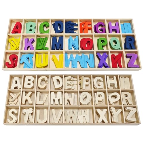2-Teiliges Holzbuchstaben-Set, Holzbuchstaben-Set, Buchstaben-Scrabble-Set, Bastelbuchstaben-Set 2-Teiliges Holzbuchstaben-Set, Holzbuchstaben-Set, Buchstaben-Scrabble-Set, Bastelbuchstaben-Set von ZGDEIWGF