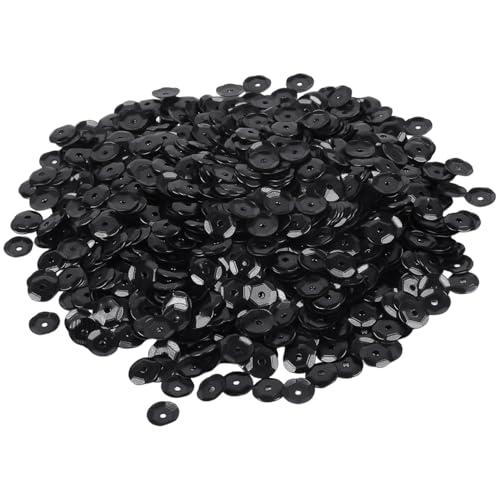 4800 Stück Schwarze Pailletten, Pailletten Zum Nähen Von Kleidung, Dekorative Pailletten, Diy-Bastelzubehör, Hochzeitsdekorations-Pailletten 4800 Stück Schwarze Pailletten, Pailletten Zum Nähen Von Kleidung, Dekorative Pailletten, Diy-Bastelzubehör, Hochzeitsdekorations-Pailletten von ZGDEIWGF
