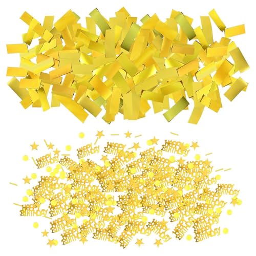 50 g Geburtstagsparty-Konfetti, Streusel, Ballonfüller, Geschenkverpackungskonfetti, Glitzerkonfetti, Geburtstagsparty-Dekorationen 50 g Geburtstagsparty-Konfetti, Streusel, Ballonfüller, Geschenkverpackungskonfetti, Glitzerkonfetti, Geburtstagsparty-Dekorationen von ZGDEIWGF