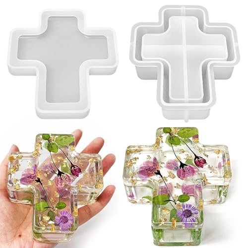Silikonform kreuzen,Silikonform für Epoxidharz,DIY Resin Mold,große silikonformen für epoxidharz,Geeignet für Harz,Ton- und Gipsguss, Ideal für Tischdekoration,Blumenkonservierung,Gießform für Basteln Silikonform kreuzen,Silikonform für Epoxidharz,DIY Resin Mold,große silikonformen für epoxidharz,Geeignet für Harz,Ton- und Gipsguss, Ideal für Tischdekoration,Blumenkonservierung,Gießform für Basteln von ZGDYi