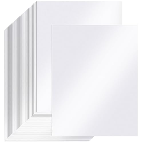 30 Blatt Weißes Schimmerndes Kartonpapier A4 250g/m², Dickes Papier zum Drucken für DIY Basteln,Einladungen,Urkunden, Strukturpapier bedruckbar,Fotokarton,Kartonpapier für Laserdrucker(210x297mm) von ZGGZHeim