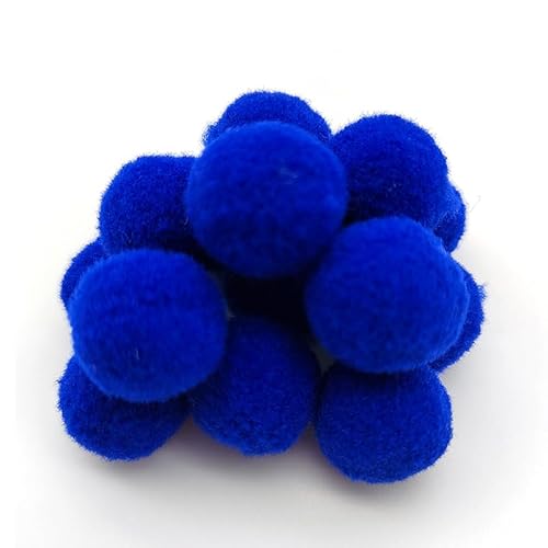 1000 Stück 1.5/2/2.5cm Mini Pompons Flauschigen Plüschbälle DIY Pompom Girlande ZubehörPompons Deko Party Deko für Girlanden, Quasten, Haarschmuck, Kleidung (1.5CM,18) von ZGHQHCDRH