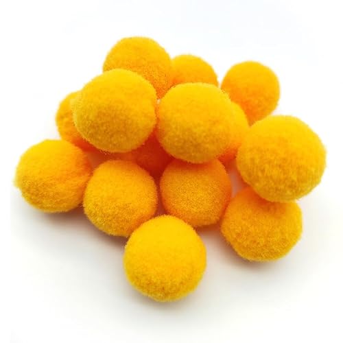 1000 Stück 1.5/2/2.5cm Mini Pompons Flauschigen Plüschbälle DIY Pompom Girlande ZubehörPompons Deko Party Deko für Girlanden, Quasten, Haarschmuck, Kleidung (1.5CM,33) von ZGHQHCDRH