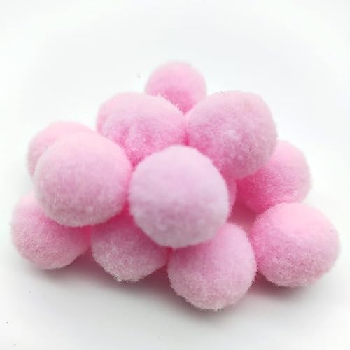 1000 Stück 1.5/2/2.5cm Mini Pompons Flauschigen Plüschbälle DIY Pompom Girlande ZubehörPompons Deko Party Deko für Girlanden, Quasten, Haarschmuck, Kleidung (2cm,28) von ZGHQHCDRH