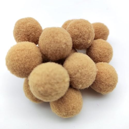 1000 Stück 1.5/2/2.5cm Mini Pompons Flauschigen Plüschbälle DIY Pompom Girlande ZubehörPompons Deko Party Deko für Girlanden, Quasten, Haarschmuck, Kleidung (2cm,6) von ZGHQHCDRH