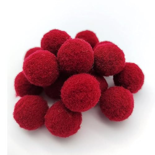 2000 Stück Bunte Pompons zum Basteln 10mm Mini Pompons Flauschigen Plüschbälle DIY Pompom Girlande Zubehör für Weihnachtstag Girlande Kinderzimmer für Nähen Deko Handwerk (16) von ZGHQHCDRH