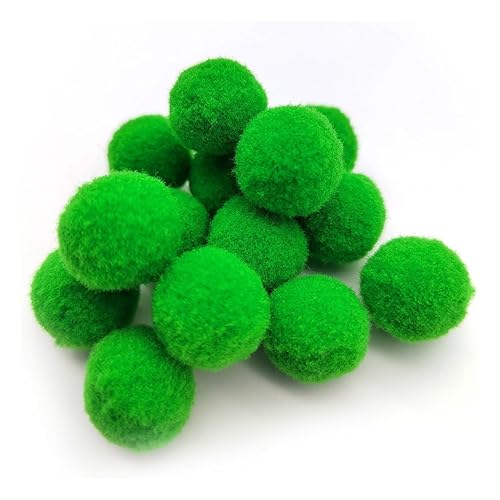 2000 Stück Bunte Pompons zum Basteln 10mm Mini Pompons Flauschigen Plüschbälle DIY Pompom Girlande Zubehör für Weihnachtstag Girlande Kinderzimmer für Nähen Deko Handwerk (34) von ZGHQHCDRH
