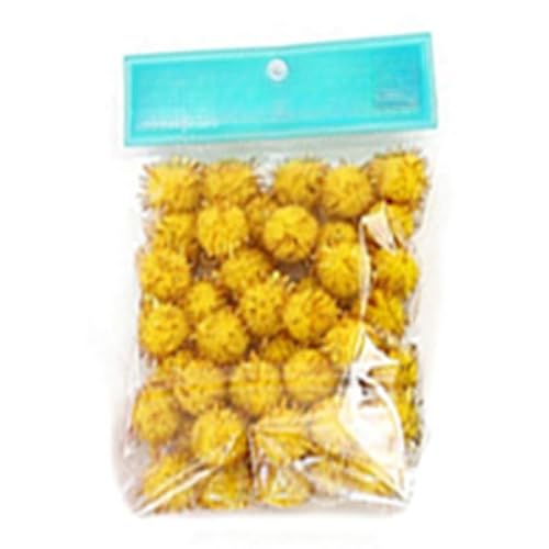 2000 Stück Plush Pompons mit Bunt Glitzer, Mini Pompons, Pompons zum Basteln,für Ostern DIY Kreativen Handwerk Nähen Dekorationen,Gemischte Größen,Bunt (5,all size total 6000pc) von ZGHQHCDRH