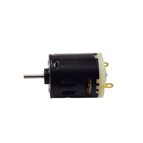 Hochgeschwindigkeits-Heißluftpistole mit großem Drehmoment for Haartrockner, 1 Stück, schwarz, RS-365SA-12195, Elektromotor, stark magnetisch, DC 24 V, 36 V, 48 V, 19500 U/min, Staubsaugerzubehör(A) von ZGHQHCDRH