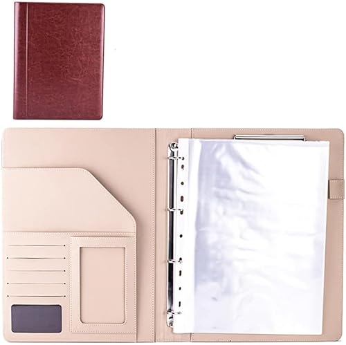 Mappen, Dokumenten-Organizer for Damen und Herren(Svart) von ZGHQHCDRH