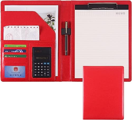 Mappen, Visitenkartenhalter for Konferenzinterviews(Rood) von ZGHQHCDRH