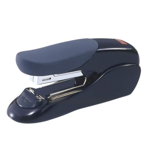 Minihefter, Manueller Hefter for zu Hause, robuster Desktop-Hefter, arbeitssparender Flachfuß-Hefter, Flachhefter, for Büro und Schule(Blue) von ZGHQHCDRH
