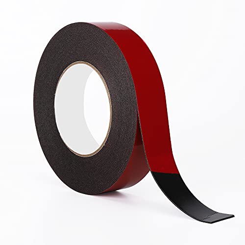 ZGHQHCDRH 10 m superstarkes doppelseitiges Schaumstoff-Klebeband – 0,5/1/2 mm dick zur Montage/Befestigung im Haushalt/Automobil/Elektronik(2mmx10mm) von ZGHQHCDRH