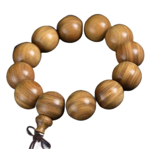 ZGHQHCDRH Bodhi-Perlen Armband, 1 Stück feines grünes Sandelholzarmband, Holzperle Wenwan-Pinhole, 20 mm x 12 ZGHQHCDRH Bodhi-Perlen Armband, 1 Stück feines grünes Sandelholzarmband, Holzperle Wenwan-Pinhole, 20 mm x 12 von ZGHQHCDRH