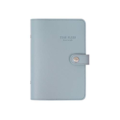ZGHQHCDRH Notizbücher, Notebook Macaron Niedliche Spirale Notizbücher Schreibwaren Feine Büro Schule Persönliche Agenda Organizer Binder Tagebuch Wochenplaner Geschenk(Light Blue,175 * 235mm) von ZGHQHCDRH
