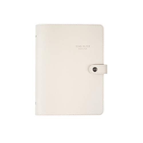 ZGHQHCDRH Notizbücher, Notebook Macaron Niedliche Spirale Notizbücher Schreibwaren Feine Büro Schule Persönliche Agenda Organizer Binder Tagebuch Wochenplaner Geschenk(White,175 * 235mm) von ZGHQHCDRH
