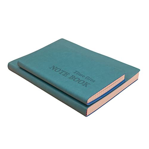 ZGHQHCDRH Notizbücher, Notizbuch, Notizblock, Agenda, Planer, persönliches Raster, Notizbücher, Tagebücher, Tagebuch, Budgetbücher, Büro, Schulbedarf, Taschenplaner(Green,180 * 100mm) von ZGHQHCDRH