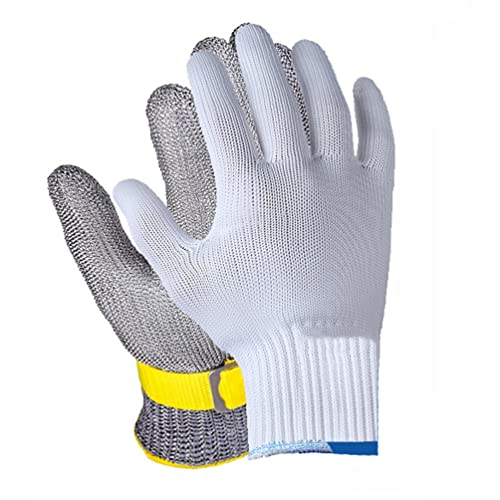 ZGHQHCDRH Schnittschutzhandschuhe, Schnittfeste Handschuhe, Holzschnitzerei, Glasschneiden, Kleidungsstückschneiden, Sicherheitsarbeit, Schnittfeste Handschuhe(1PCS/XXL) von ZGHQHCDRH