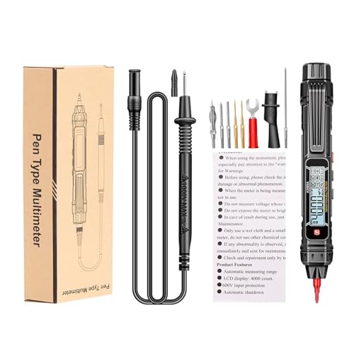 A3005A/B Multimetro Erkennungen Stift Typ True RMS Meter Multimeter Stift Auto AC/DC Spannung Instant Tester Detektor Werkzeuge Genau Messen(A3005A LCD PRO) von ZGJIAJU