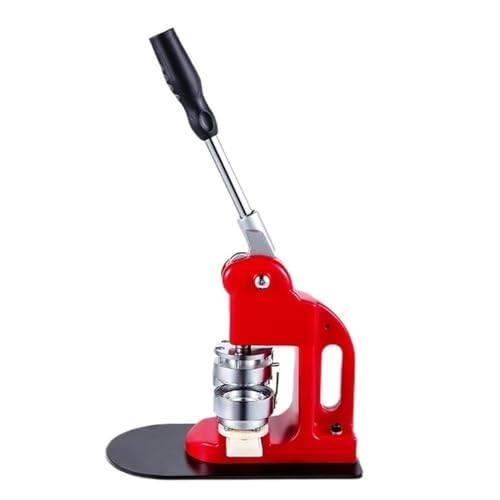 Abzeichen Macher Abzeichen-Herstellungsmaschine, DIY-Knopfnadel-Broschen-Pressherstellungswerkzeug(58mm with 500pcs) von ZGJIAJU