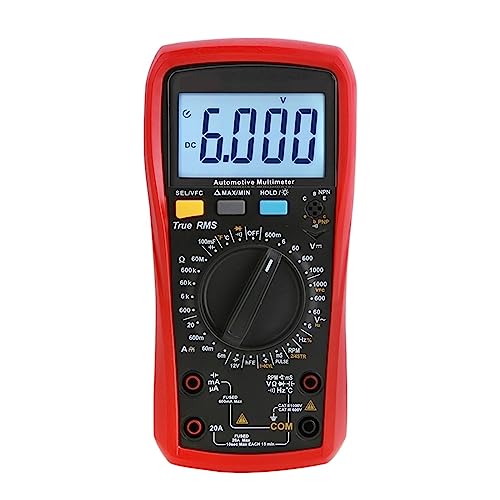 Automobil-Multimeter, Hochpräzises True-RMS-Automobil-Digitalmultimeter Mit Automatischem Bereich Und Istwert Genau Messen(UT107plus) von ZGJIAJU