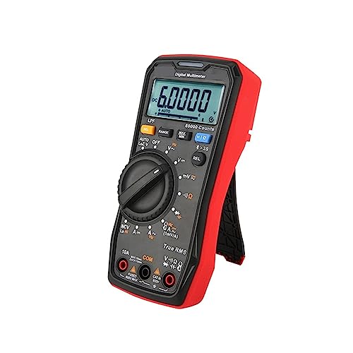 Bluetooth-Digitalmultimeter, 60000 Zählungen, Professionelles Multimetro, True RMS AC/DC-Strom, Spannungsprüfer, Automatische Bereichswahl Genau Messen(117C KIT) von ZGJIAJU