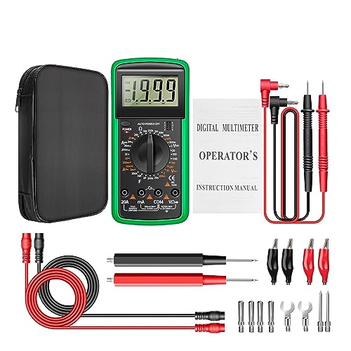 Digital-Multimeter AC/DC Transistor Tester Elektrische NCV Test Meter Professionelle Analog Auto Range Multimetro Genau Messen(Green pro) von ZGJIAJU