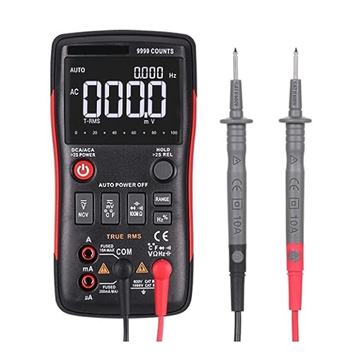 Digital-Multimeter Multimetro DC AC Spannung Strom Meter Widerstand Diode Tester Amperemeter Voltmeter Genau Messen(409B) von ZGJIAJU