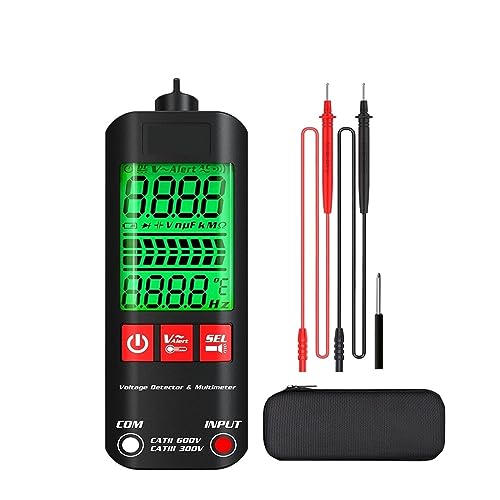 Digital Smart Multimeter Messung Test Meter Temperatur Detektor 3-Ergebnisse Display Strom Tester VFC Ohm Diode Spannung Meter Genau Messen(With bag) von ZGJIAJU