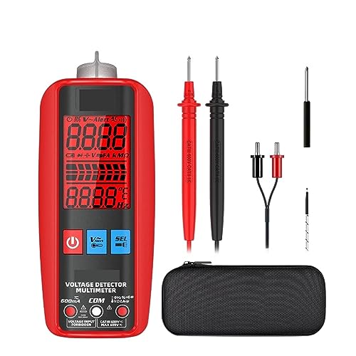 Digital Smart Multimeter Messung Test Meter Temperatur Detektor 3-Ergebnisse Display Strom Tester VFC Ohm Diode Spannung Meter Genau Messen(With fabric bag) von ZGJIAJU