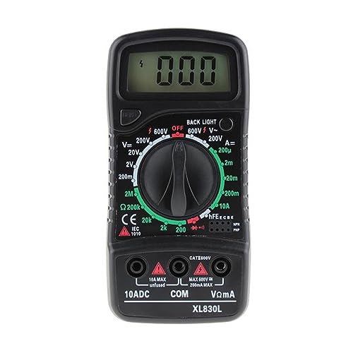 Digitales Multimeter, ESR-Messgerät, Tester, Kfz-Elektrik, Dmm-Transistor-Peak-Tester, Kapazitätsmessgerät Genau Messen Digitales Multimeter, ESR-Messgerät, Tester, Kfz-Elektrik, Dmm-Transistor-Peak-Tester, Kapazitätsmessgerät Genau Messen von ZGJIAJU