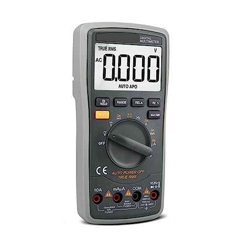 Digitalmultimeter 6000 Zählt True RMS AC/DC Voltmeter Transistor Tester Frequenz Diode Temperatur Genau Messen von ZGJIAJU