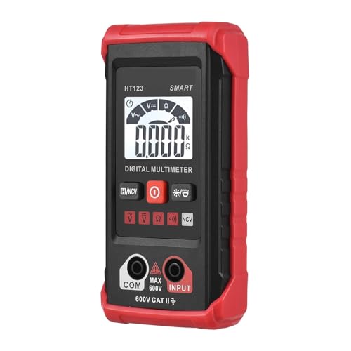 HT123 Smart Digital Multimeter AC/DC Spannung Widerstand Kontinuität Messung Tester NCV Multimeter Mit Hintergrundbeleuchtung Genau Messen von ZGJIAJU