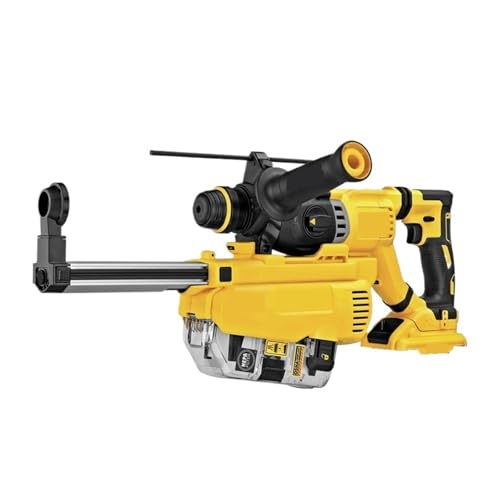 Hammerbohrer -1/8 Zoll 20 V Bürstenloser Bohrhammer Mit D-Griff Und Staubabsaugung, Nur Werkzeug von ZGJIAJU