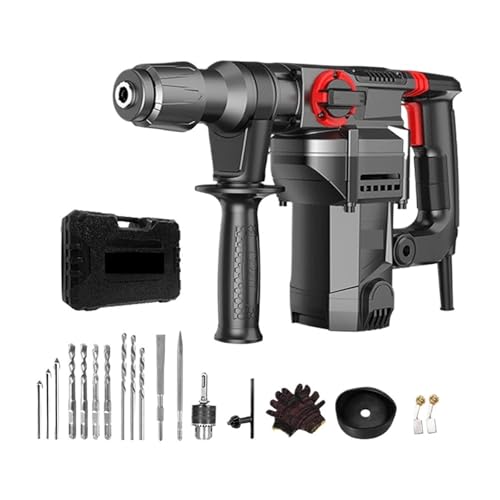 Hammerbohrer 2400W Rotierender Elektrischer Abbruchhammer-Bohrer Betonperforator Elektrischer Pick-Auswirkungsbohrer For Straßenbetonabbruch(DC-35C) von ZGJIAJU