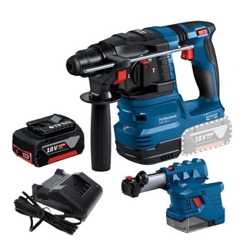 Hammerbohrer Akku-Elektrohammer Staubsammler-Sets 18V Bürstenlos For Dekorations-Team-Rotationshammer(S2) von ZGJIAJU