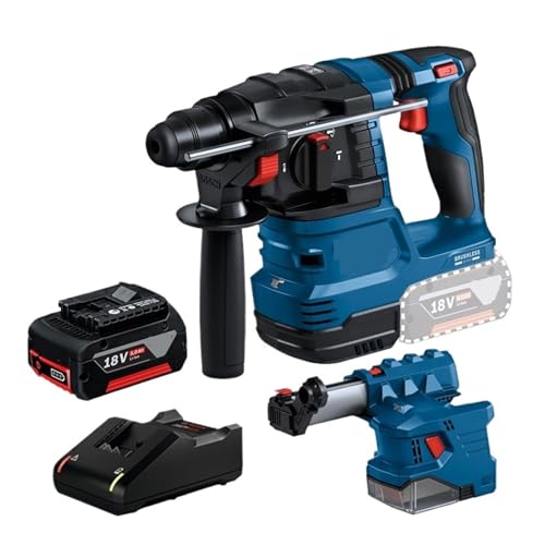 Hammerbohrer Akku-Elektrohammer Staubsammler-Sets 18V Bürstenlos For Dekorations-Team-Rotationshammer(S3) von ZGJIAJU