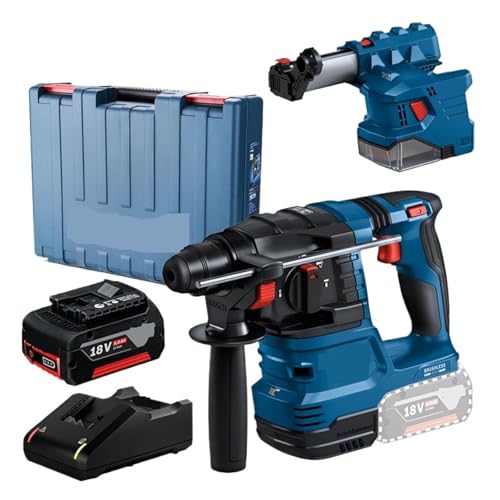 Hammerbohrer Akku-Elektrohammer Staubsammler-Sets 18V Bürstenlos For Dekorations-Team-Rotationshammer(S5) von ZGJIAJU