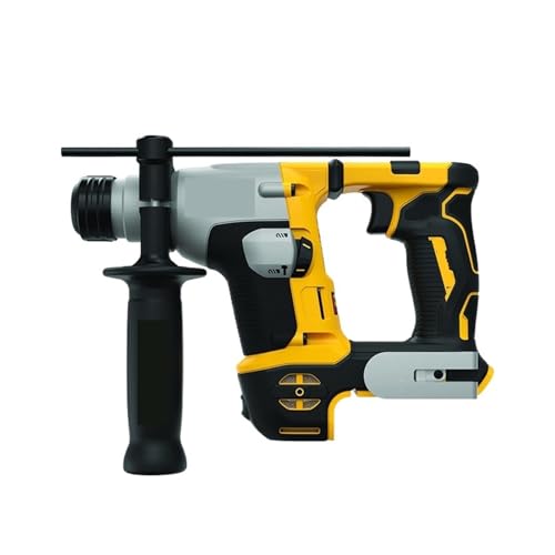 Hammerbohrer Bürstenloser Tragbarer Lithium-Akku-Hammer-Schlagbohrer Mit Stoßdämpfung, 16 Mm Kompaktbohrer(Tool Only) von ZGJIAJU