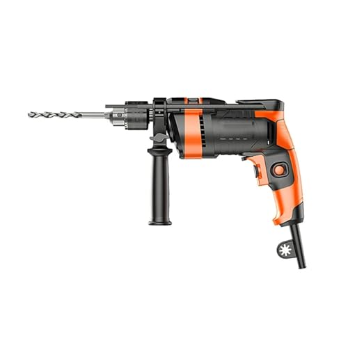 Hammerbohrer Schlagbohrmaschine Elektrischer Bohrhammer 3000 U/min Elektrisches Handbohrwerkzeug Professioneller Bohrmaschinenschraubendreher von ZGJIAJU
