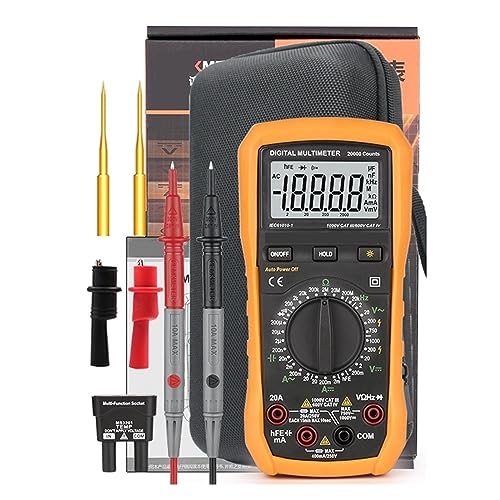 Multimeter AC DC Spannung Strom Widerstand Kapazität HFE Diode Tester Multimeter Professional Genau Messen(85 Bag Pro) von ZGJIAJU