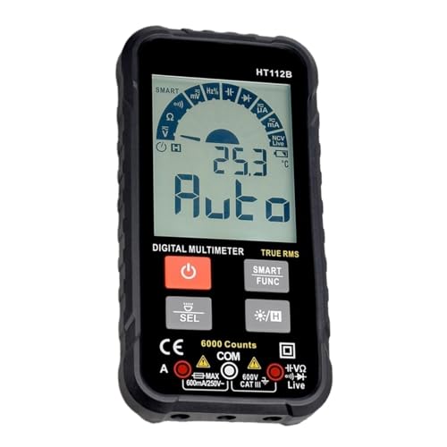 Professionelles Digitales Multimeter, Nur Mini-Auto-Multimeter-Tester, RMS-Ohm-Kondensator, AC- Und DC-Messgerät Genau Messen Professionelles Digitales Multimeter, Nur Mini-Auto-Multimeter-Tester, RMS-Ohm-Kondensator, AC- Und DC-Messgerät Genau Messen von ZGJIAJU