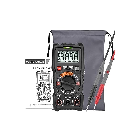 Professionelles Digitalmultimeter Mini Smart Automotive Tester Auto Range NCV AC DC Ohm Kapazität Transistor Tester Genau Messen(113B Auto Range) von ZGJIAJU
